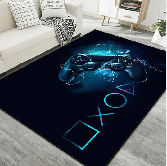 Game Controller Printed Living Room Carpet